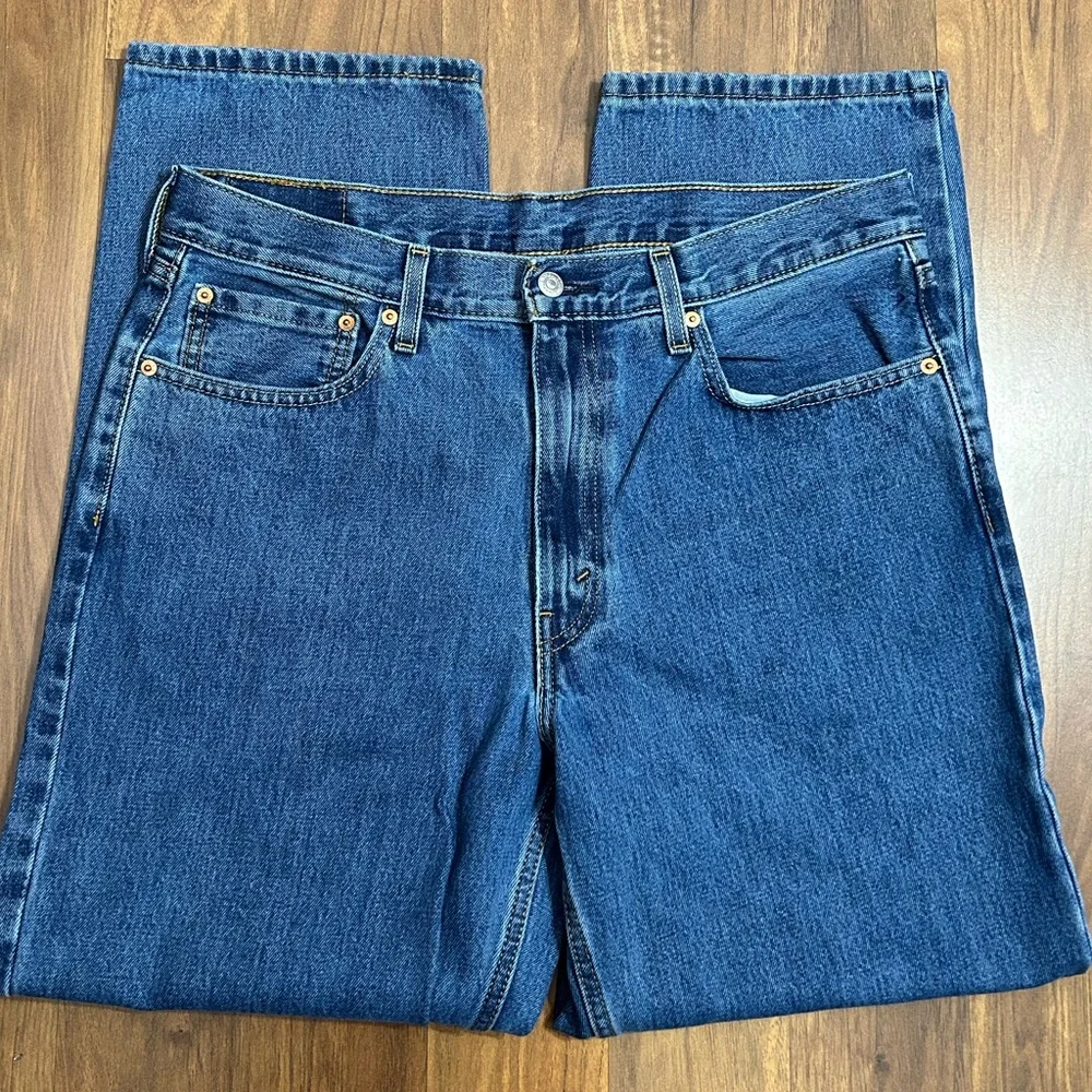 Levi's Men's 550 Relaxed Jeans - Classic Blue Size W36 L30